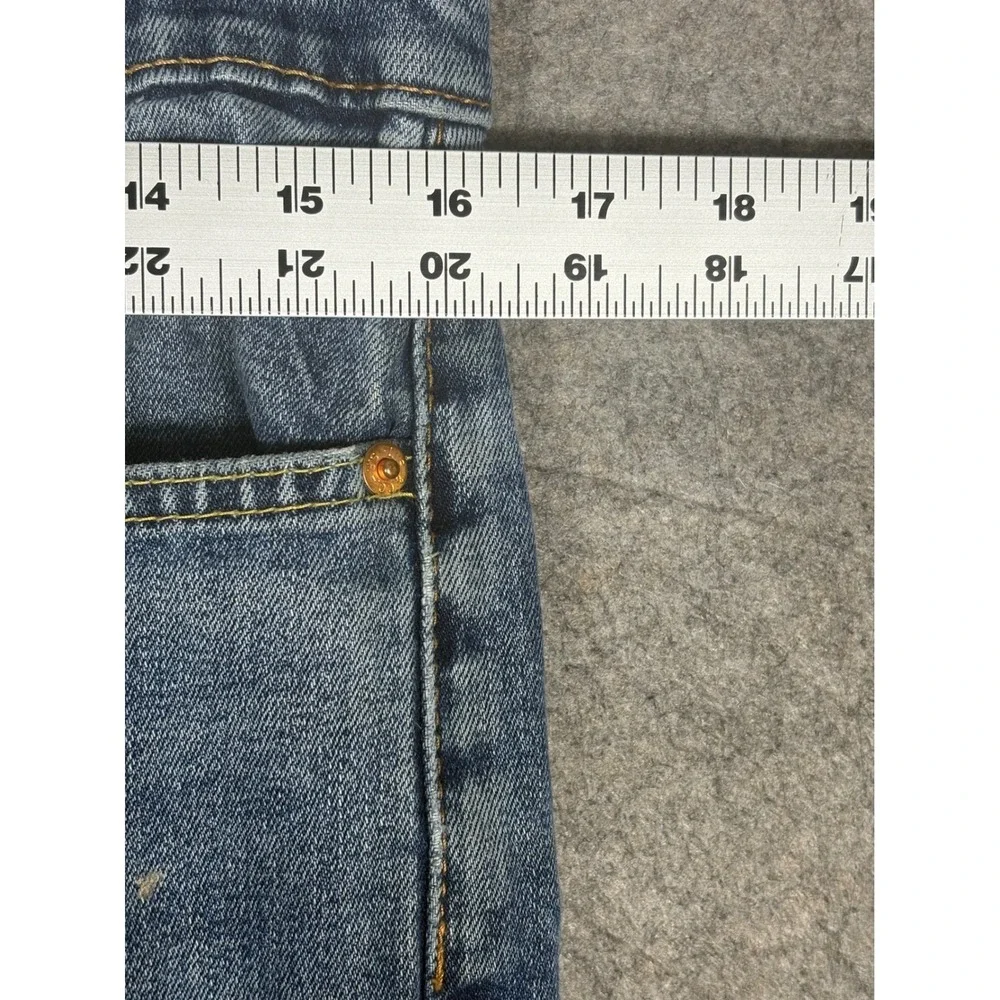 Levis 514 Straight Fit Jeans Mens 32x30 Medium Wash Stretch Denim Pants 04511